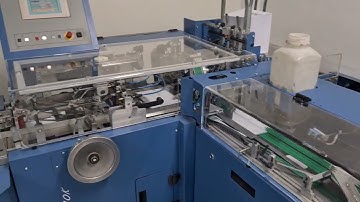 Testing a Buhrs ITM BB300 mailing machine envelope inserter with customer materials at Used Mailing