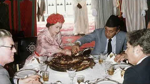 Queen elizabeth 2 visit to Morocco 1980 # King Has...