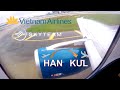 ✈︎ Vietnam Airlines ✈︎ STORMY and RAINY Departure out of Hanoi (Airbus A321)