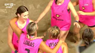 2nd Piraeus Beach Handball Tournament | Αναγέννηση Άρτας - Κύκλωπες Αλεξανδρούπολης | Highlights
