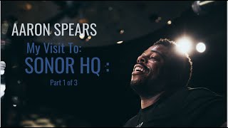 Aaron Spears - My Sonor Factory Visit - Part 1of 3