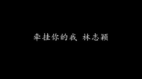 牵挂你的我 林志颖 (歌词版) - 天天要闻