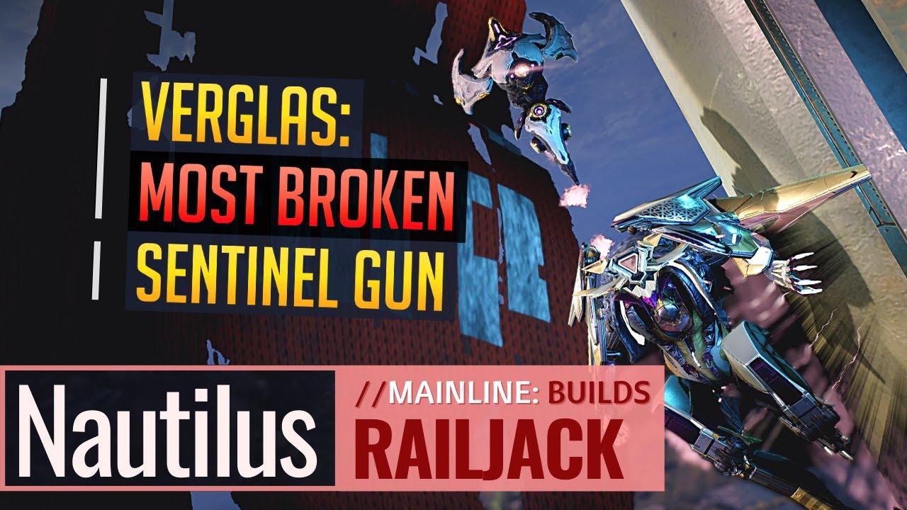 warframe sentinel  Update New  Warframe | Corpus Railjack | MOST OVERPOWERED SENTINEL GUN: Nautilus' Verglas