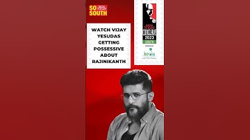 Watch Vijay Yesudas Getting Possessive About Rajinikanth |