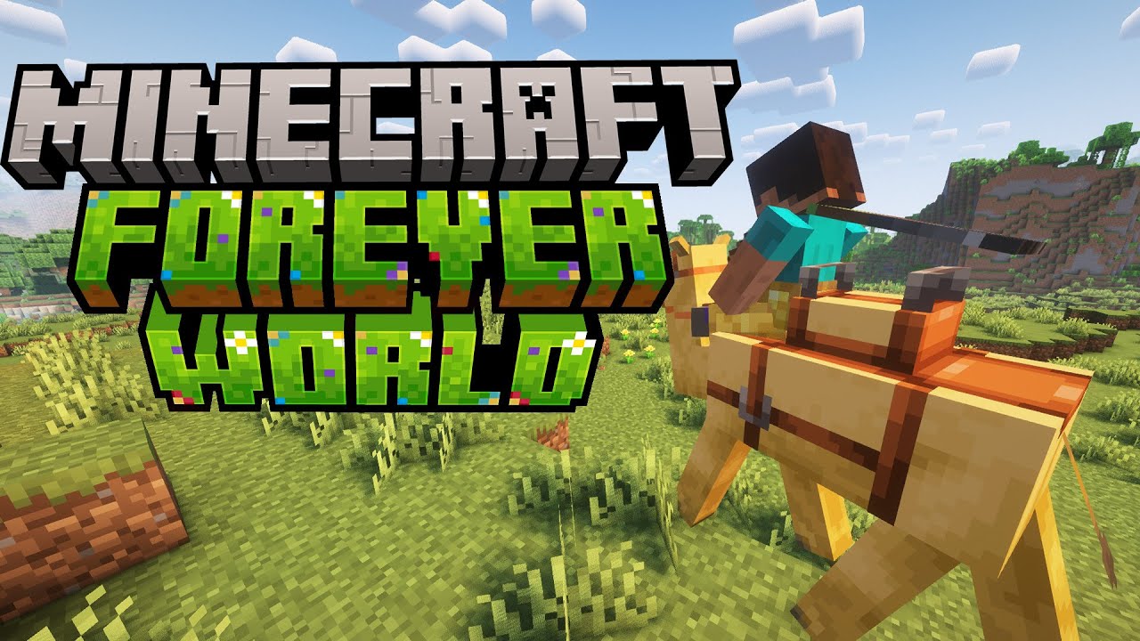 Starting My Forever World in Minecraft (Part 1) - YouTube