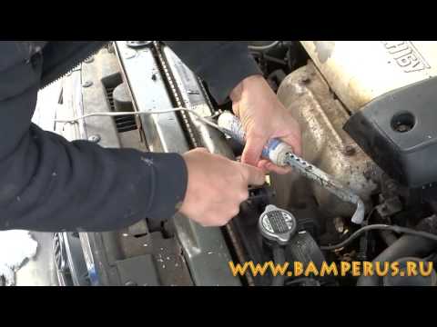 Урок профессионального ремонта радиатора -  professional repair car radiator.