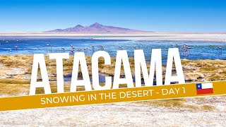 SNOW in the DRIEST PLACE ON EARTH: Atacama Desert Day 1