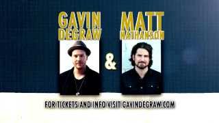 Gavin DeGraw & Matt Nathanson 2014 Summer Tour