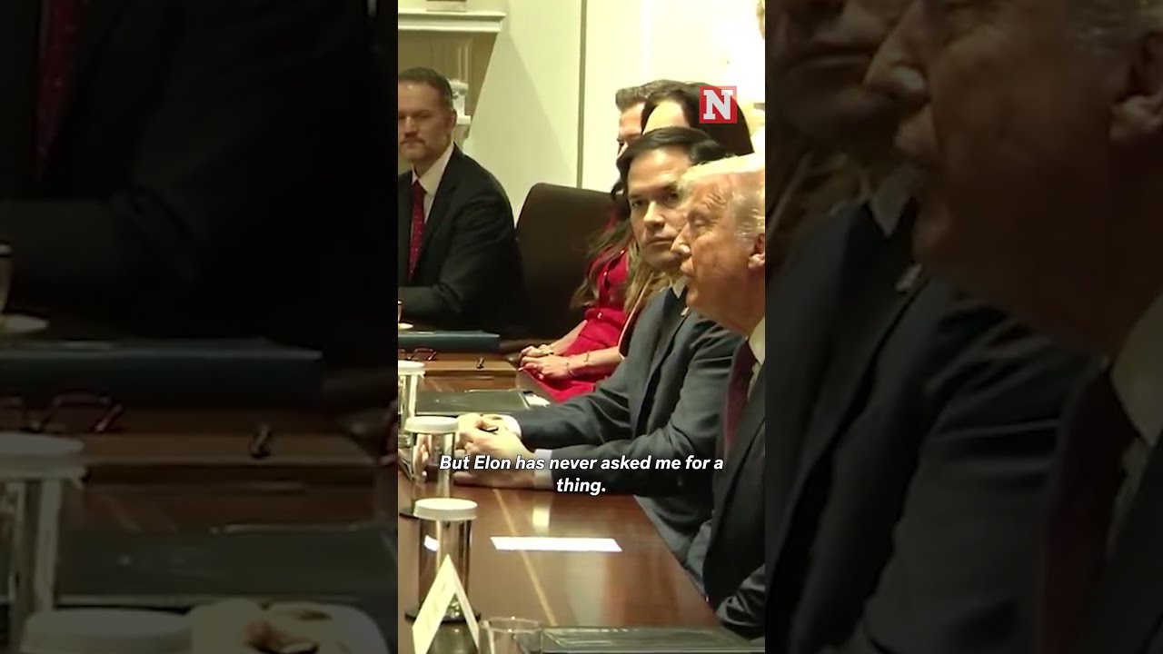 Trump Praises His Friend Elon Musk For The Work He Is Doing