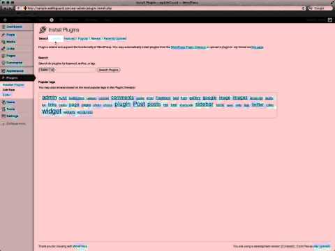 Plugins Installing, Removing and Updating Plugins   How to Use WordPress