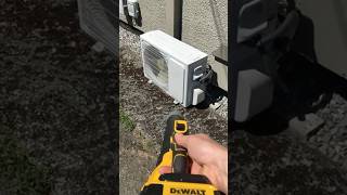 How to Maintain Ductless Heat Pump AC Tips!😅🍺😎 #shorts #diy