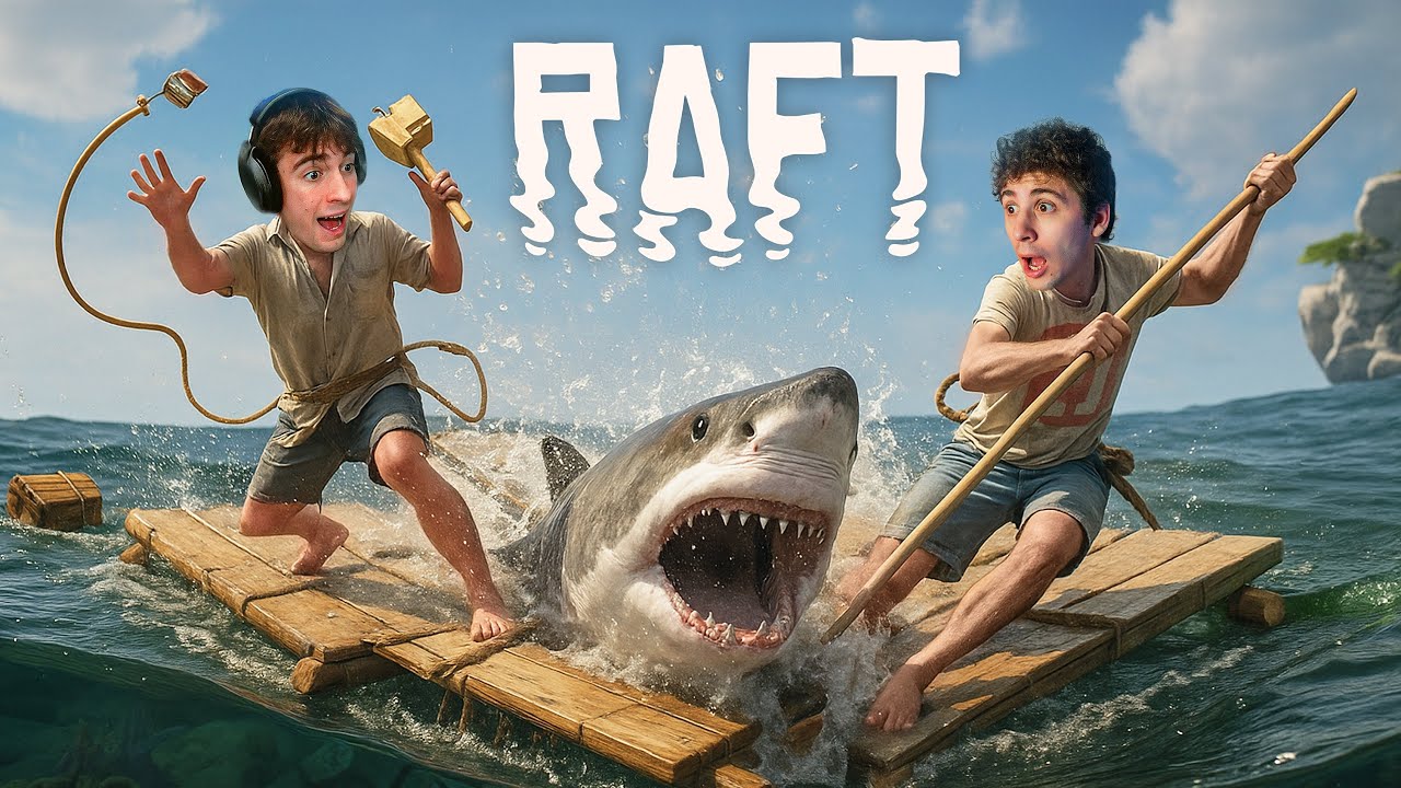 FAVIJ e LOLLO in MEZZO all’OCEANO su RAFT