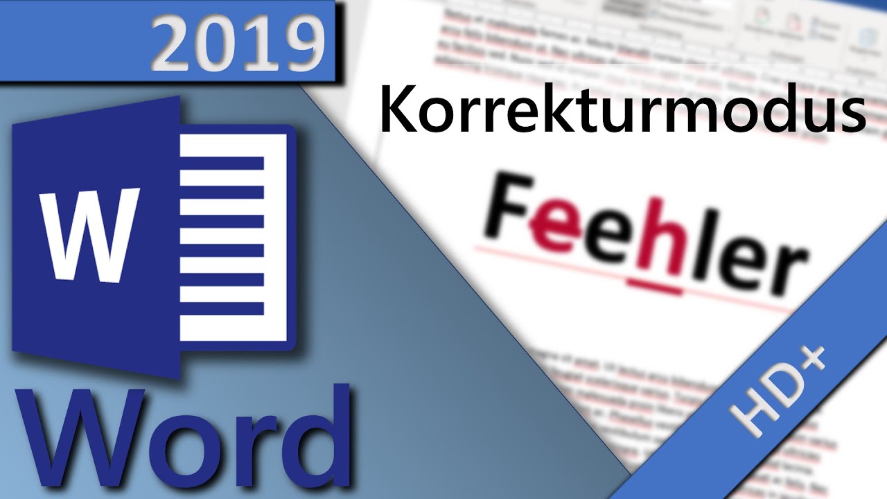 New Word Korrekturmodus - Änderungen nachverfolgen in der Text-Korrektur - in 3 MINUTEN (HD, 2019)