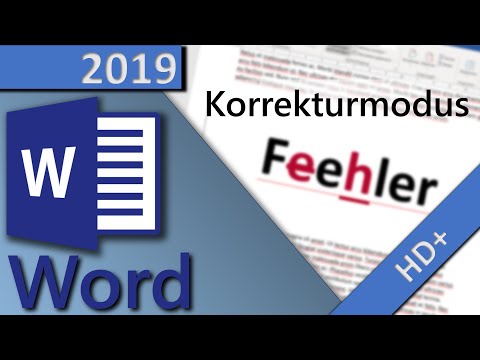 Video: Korrekturen In Word Deaktivieren