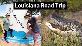 An EPIC Louisiana Road Trip - Alligators, Crawfish and Swamp Tours in Southern USA