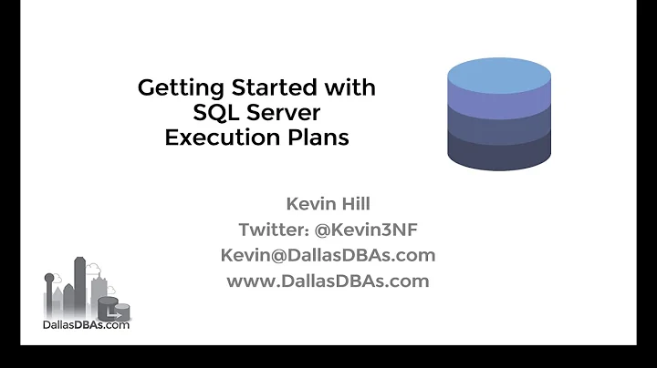 SQL Server Execution Plan Basics
