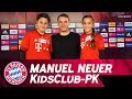 "I wanted to play outfield" - Manuel Neuer answers FC Bayern KidsClub questions 🗣️👦👧