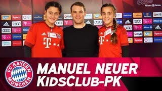 'I wanted to play outfield'  Manuel Neuer answers FC Bayern KidsClub questions