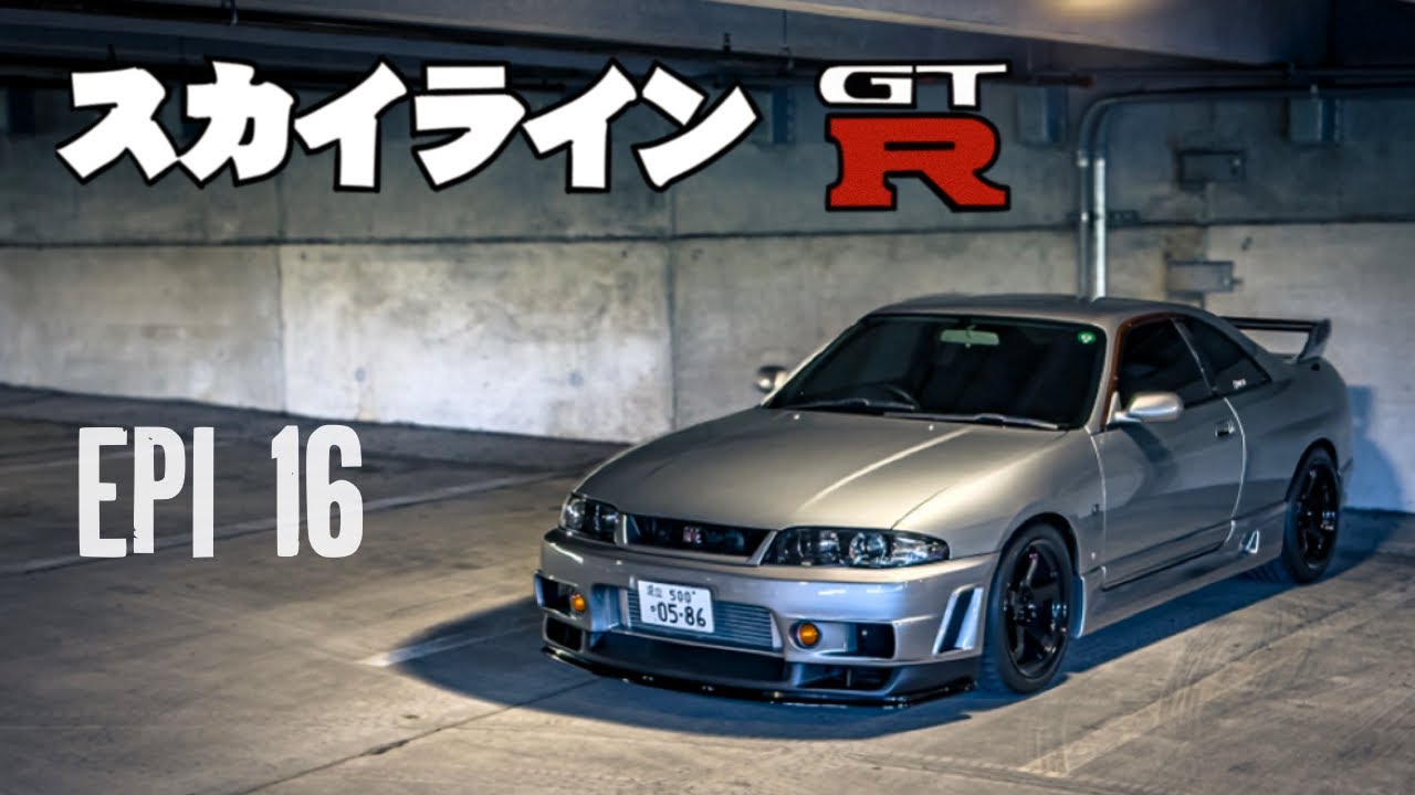 R33 GTR restoration : upper window molding refresh and car update
