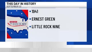 We the People: Sept. 22 - Ernest Green, a member of the Little Rock Nine at Central High School,...