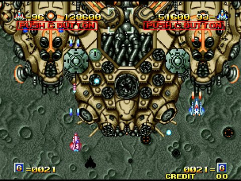 Alpha Mission II arcade 2 player Netplay 60fps