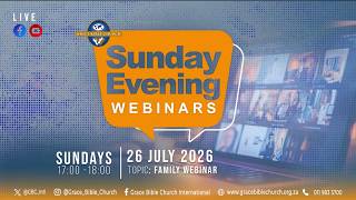 Family Webinar | 26 July 2026