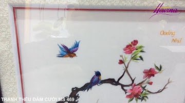 Tranh Thêu Tay Huế  - Tranh Thêu Tặng Đám Cưới