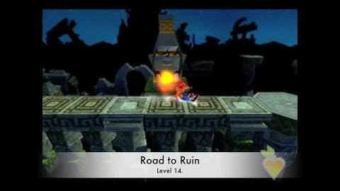 Crash Bandicoot 2: Cortex Strikes Back - Warp Room 3 - All Levels