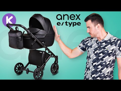 Anex e/type - видео обзор обновленной коляски Anex Cross от karapuzov.com.ua (Анекс Е Тайп)