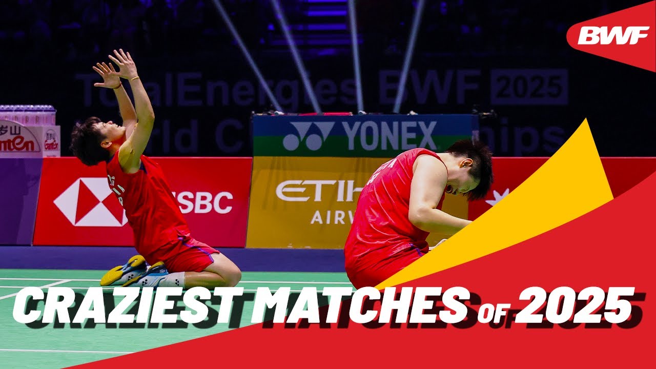 Craziest Badminton Matches of 2025 | Part 2 - YouTube