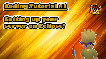 [RSPS] Coding Tutorial - #1 - Setting up your server on Eclipse