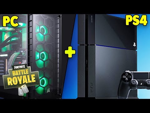 HOW TO Cross-Platform Play PLAYSTATION 4 AND PC & XBOX ON FORTNITE BATTLE ROYALE!
