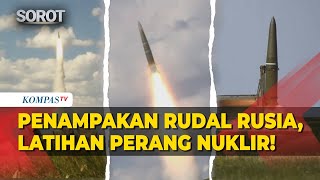 Russian Missile Launch Footage: Joint Nuclear War Drills Held with Belarus