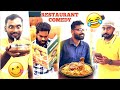 Restaurant comedy  funnys  try to not laugh  signlanguage comedyrestaurant