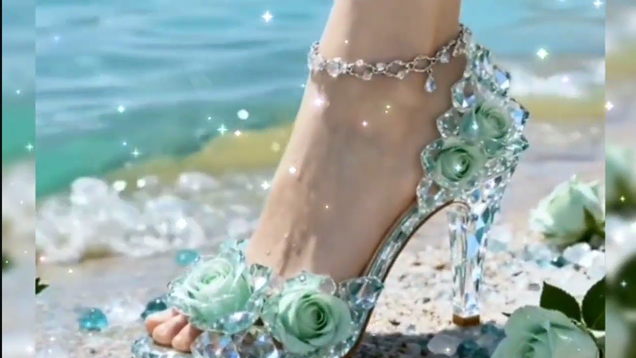 AI ASMR “Luxury AI-Created Heels – Sparkle Meets Tech” 💎👠  AI Satisfying & Relaxing ASMR 2