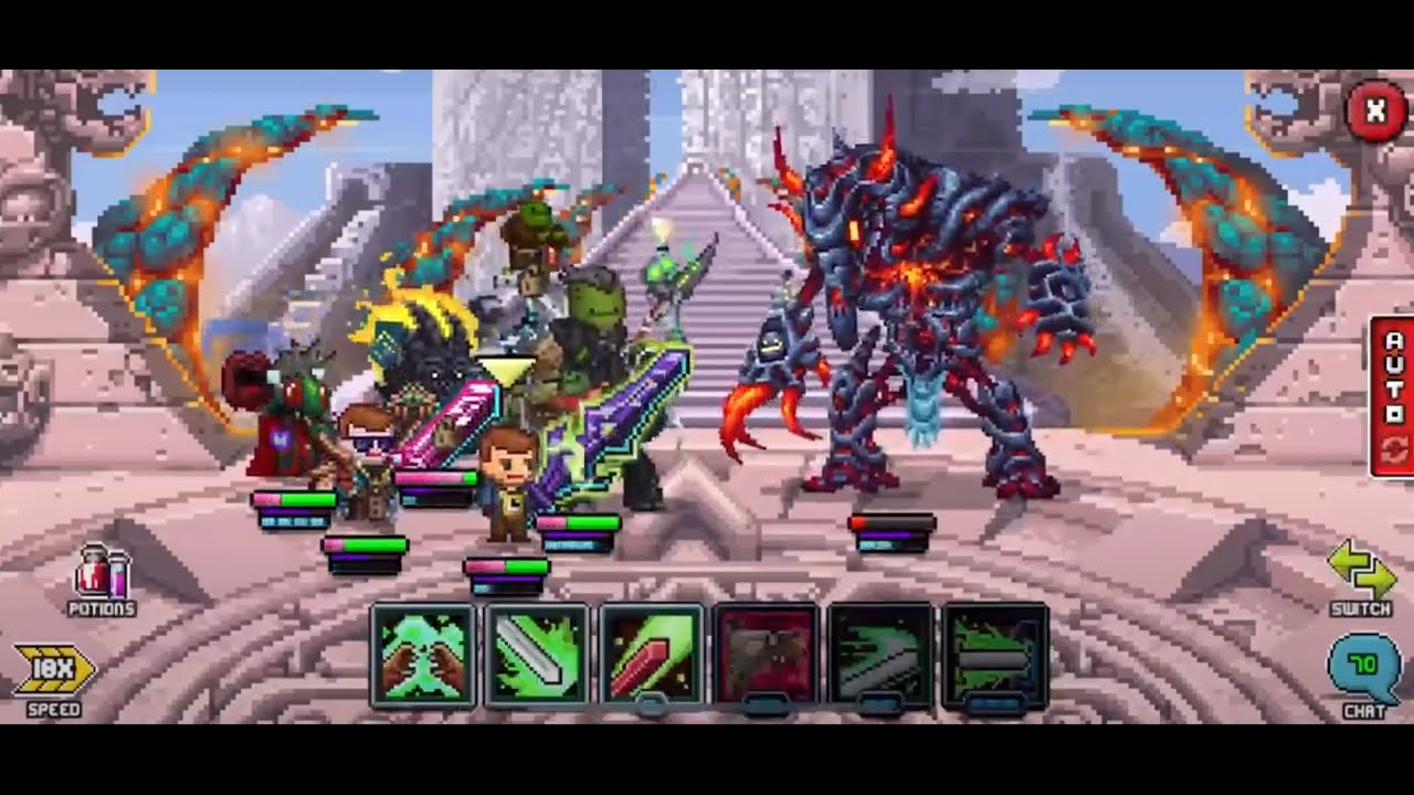 Bit Heroes, Tier 14 raids and world boss are live now by Madara the myth guy