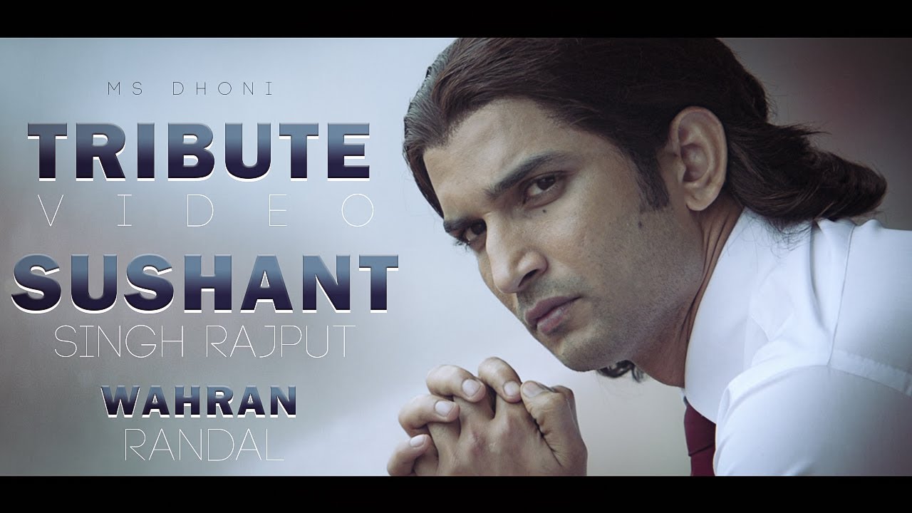 M.S DHONI | TRIBUTE VIDEO |  SUSHANT SINGH RAJPUT | WAHRAN RANDALL | TIGERIAN CIVAM.