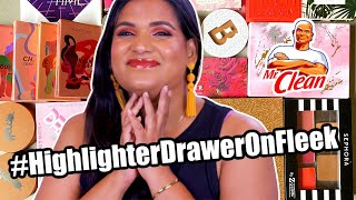 Declutter Time - My Over The TOP Highlighter Collection *WEEKLY SERIES* | Karen Harris Makeup