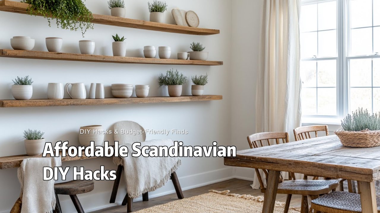 Snapshot of Budget-Friendly Diy Scandinavian Decor
