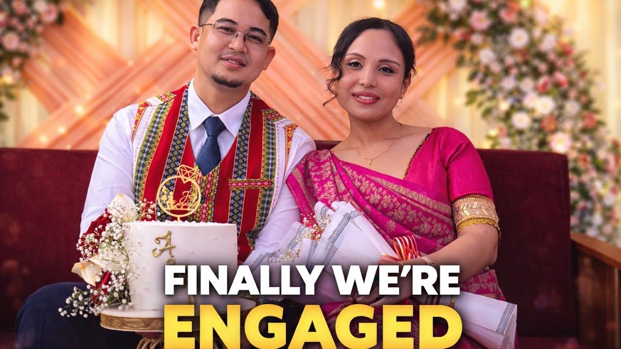 And Finally We’re Engaged 💍 | Andrew & Riya ❤️#engagement 