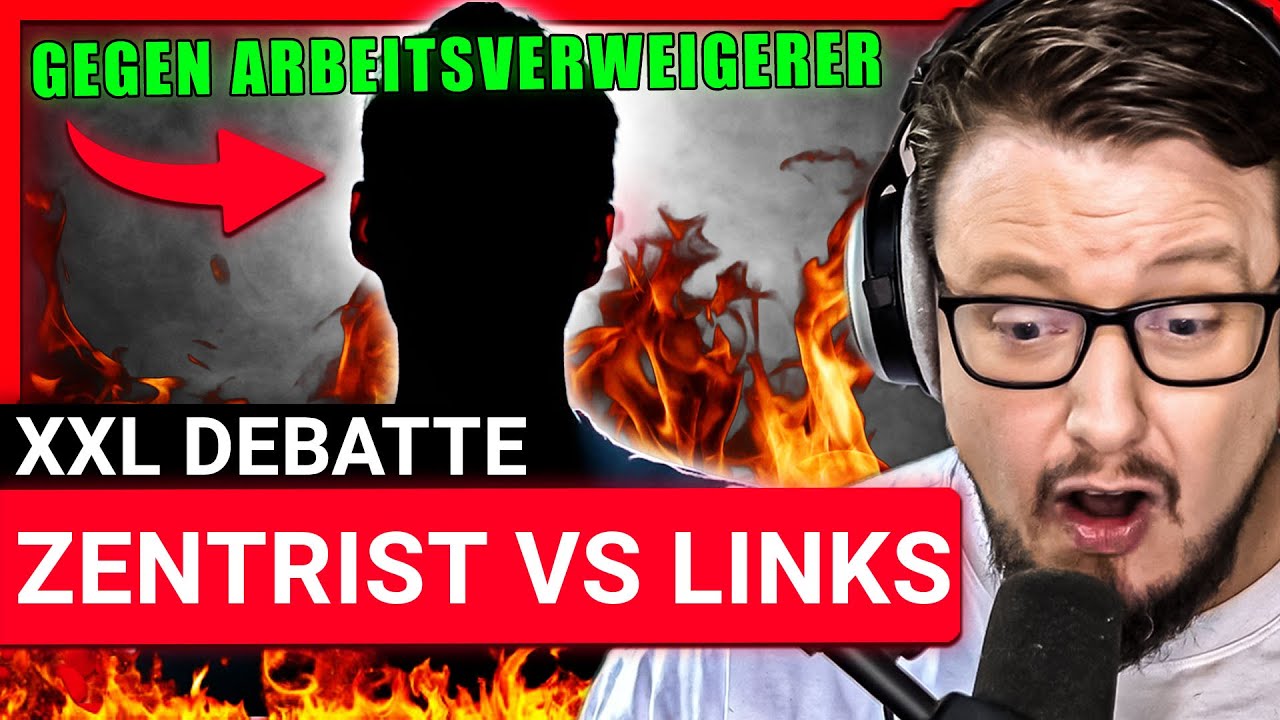 Zentrist vs. Dekarldent: Kein Bürgergeld für Arbeitsverweigerer?!  | XXL DEBATTE