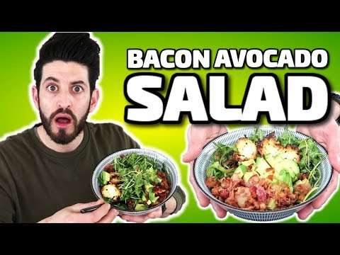 Bacon Avocado Salad (Keto Friendly)