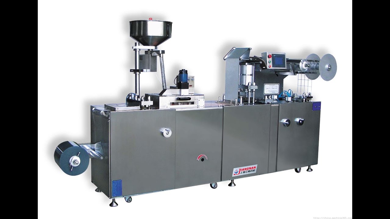 ALU PVC Blister Packaging Machine For Tablet Aluminiumplastic blister