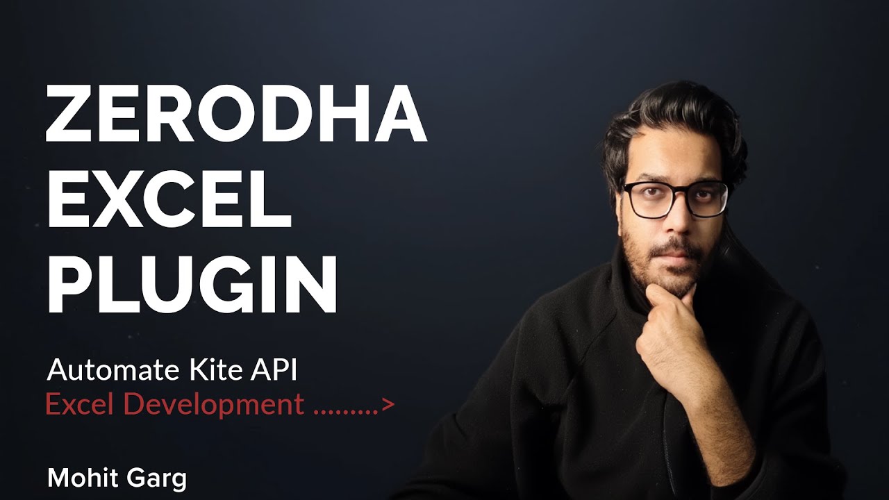 Part 3: Building a Live Zerodha Excel Add-in (Real-Time) | Road to 1 Million Dollars
