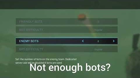 How to make a 10v10 offline in Modern Warfare with bots [Outdated Method]