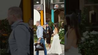 Max Verstappen leaving Paddock with Kelly Piquet after pole in Singapore