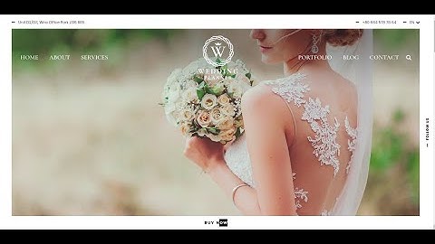 Wedding Planner - WordPress Theme for Wedding Planner | Wedding Planning Agency Theme
