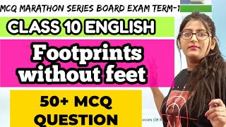 Footprints without feet class 10 mcq|Footprints without feet class 10|Class 10 English