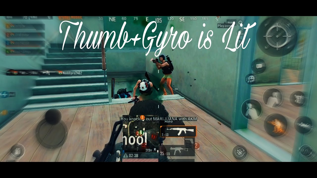 Is thumb better than Claw PUBG montage ft. Cyberpunk(Max brhon)