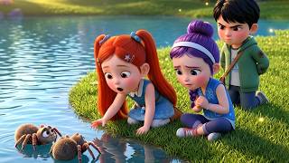 OMG!😱 Rumi and her friends team up to rescue the poisonous spiders! | Kpop Demon Hunter